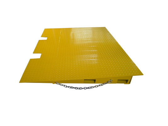 Chained Ramp Heavy-Duty Container Loading Ramp, 8000kg Capacity, Steel Forklift Ram ...