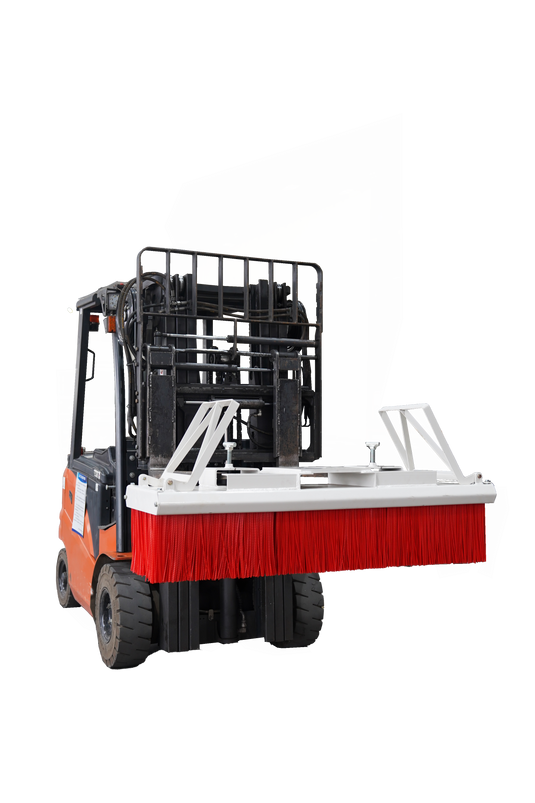 Forklift Road Sweeper Attachment