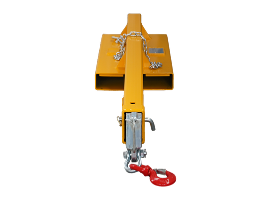 4.5T Extendable Forklift Jib, Fork Mounted Jibs & Lifting Beams