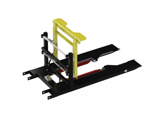 Forklift Hydraulic Bin Tipping, Forward Bin Tipper