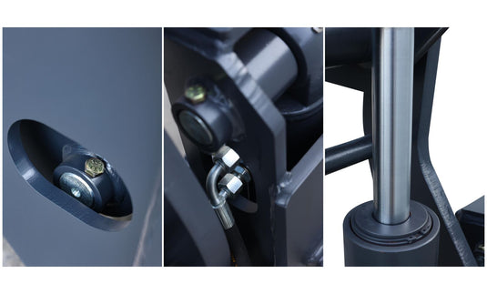 Forklift Steel Pipe Clamp Attachment
