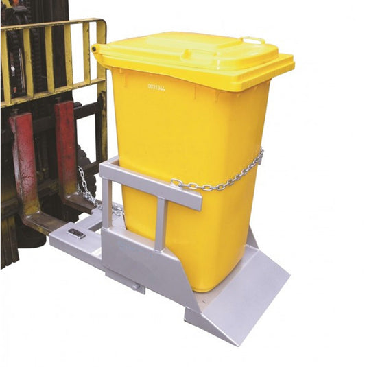 Forklift Wheelie Bin Tipper for 240 Litre Plastic Wheelie Bins