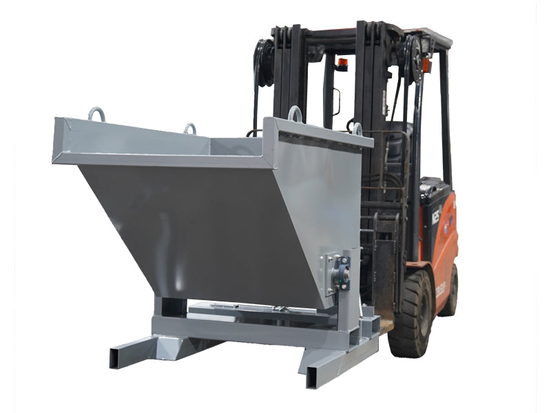 Laden Sie das Bild in Galerie -Viewer, Tipping Bin Attachment, Roll Over Forklift Bin
