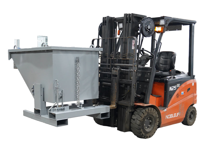Laden Sie das Bild in Galerie -Viewer, Tipping Bin Attachment, Roll Over Forklift Bin
