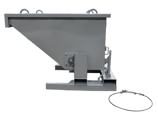 Tipping Bin Attachment, Roll Over Forklift Bin