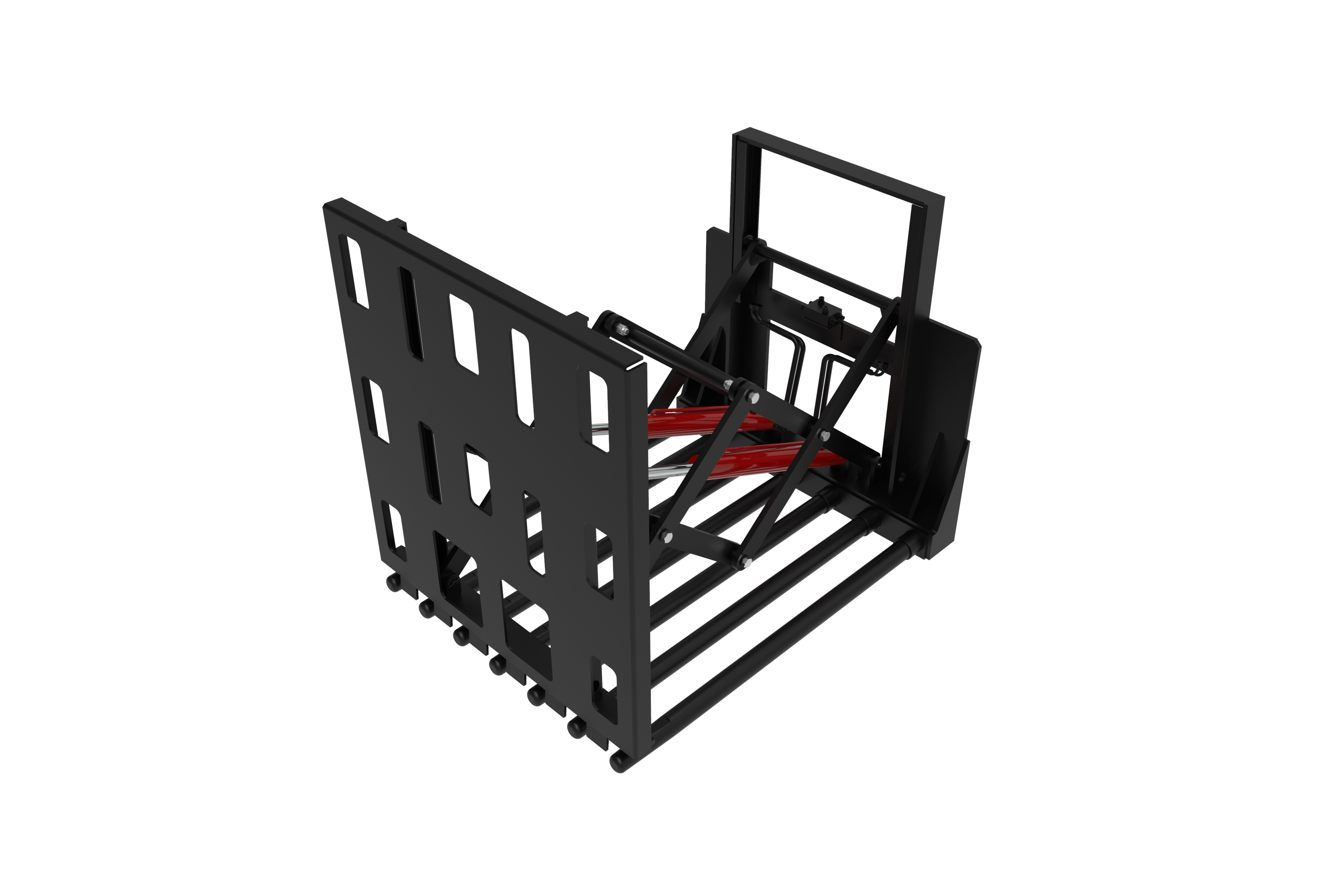 Hydraulic Forklift Bag Pusher Attachment Class 3A – 1200mm Load Pusher ...