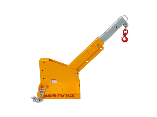 Forklift Telescoping Jib Boom Crane Tilt Jib