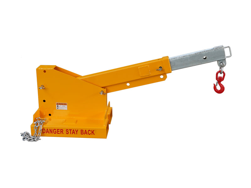 Laden Sie das Bild in Galerie -Viewer, Forklift Telescoping Jib Boom Crane Tilt Jib
