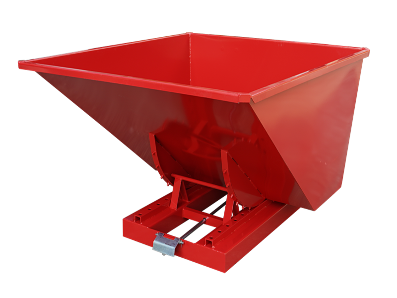 Laden Sie das Bild in Galerie -Viewer, Heavy Duty Steel Self-Dumping Hoppers, Tipping Bin

