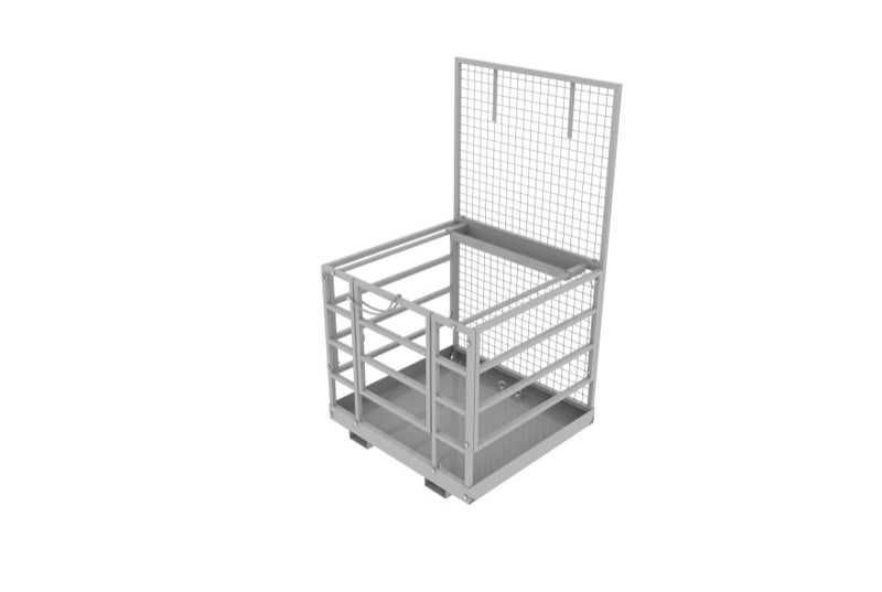 Laden Sie das Bild in Galerie -Viewer, Flat Pack Forklift Man Baskets, Lifting Safety Cage

