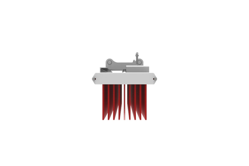 Chargez l'image dans la visionneuse de la galerie, Excavator Forklift Dual Use Push Broom Sweeper Attachment EALITA FE-EA-SW
