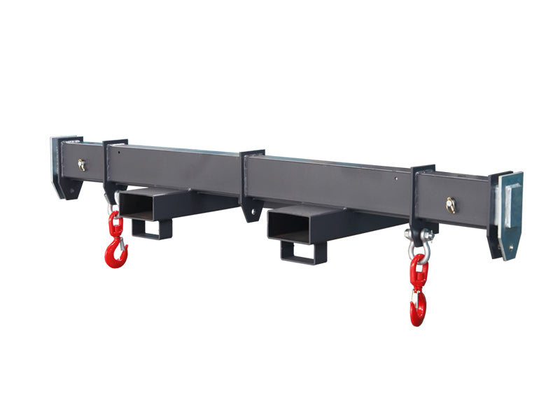 Laden Sie das Bild in Galerie -Viewer, 4.5 Ton Spreader Beam &amp; Lifting Beam for Crane and Forklift | Long Load Lifting Attachment
