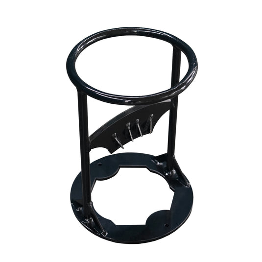 Cast Iron Kindling Cracker, Manual Firewood Splitter with Safety Ring for Fireplace and Campfire