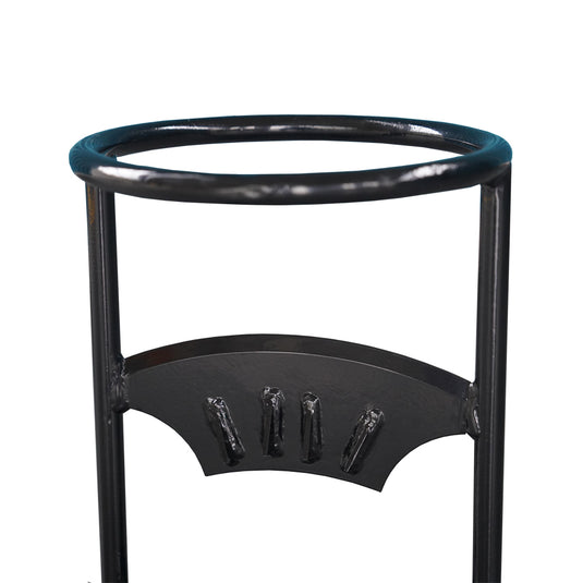 Cast Iron Kindling Cracker, Manual Firewood Splitter with Safety Ring for Fireplace and Campfire