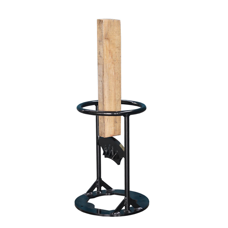 Load image into Gallery viewer, Cast Iron Kindling Cracker, Manual Firewood Splitter with Safety Ring for Fireplace and Campfire
