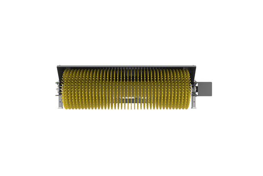 Hydraulic Angle Broom for Manitou Telehandler, 72 Inch Manual Tilt Sweeper Attachment