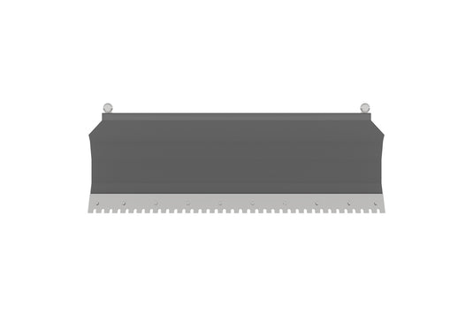 Skid Steer 2-in-1 Snow Plow Dozer Blade - Heavy Duty 72 Inch Combo for Tractors