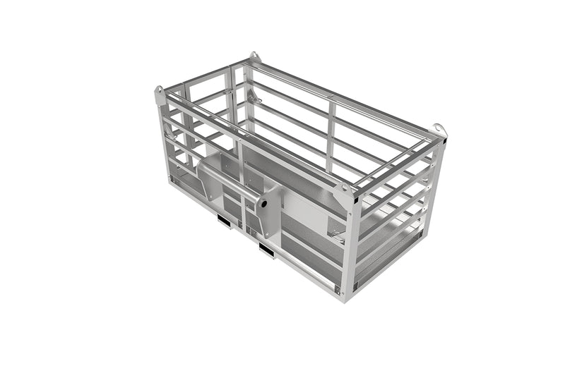 갤러리 뷰어에 이미지 로드, 4 Person Personnel Cage for Manitou Telehandler, 500kg SWL Heavy-Duty Work Platform
