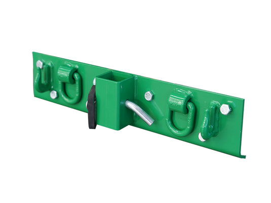 Front Mount Trailer Hitch Receiver for Tractor, Heavy Duty Ball Mount with Smooth Slide