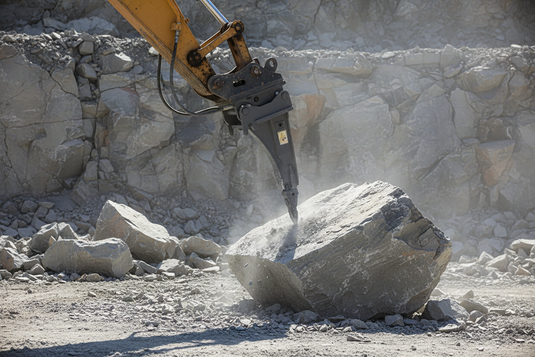 Single Shank Excavator Ripper Attachment Hard Ground Rock Breaking 1-18 Ton EALITA