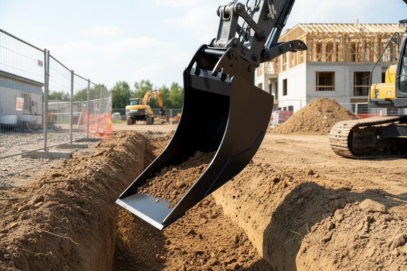 Load image into Gallery viewer, Excavator Narrow Trenching Bucket  250–600mm  S30–S70  1–18 Ton  Cable Pipe Laying
