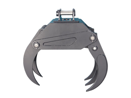 Hydraulic Five Finger Grapple for Excavator, 1-8 Ton Timber Grab Attachment, Multiple Sizes