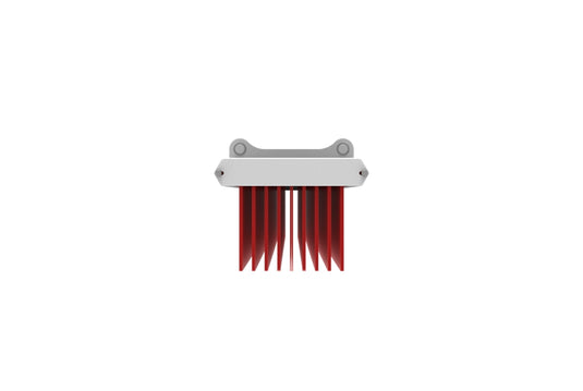 Excavator Push Broom Sweeper Attachment Grain Gravel Debris Cleaning EALITA