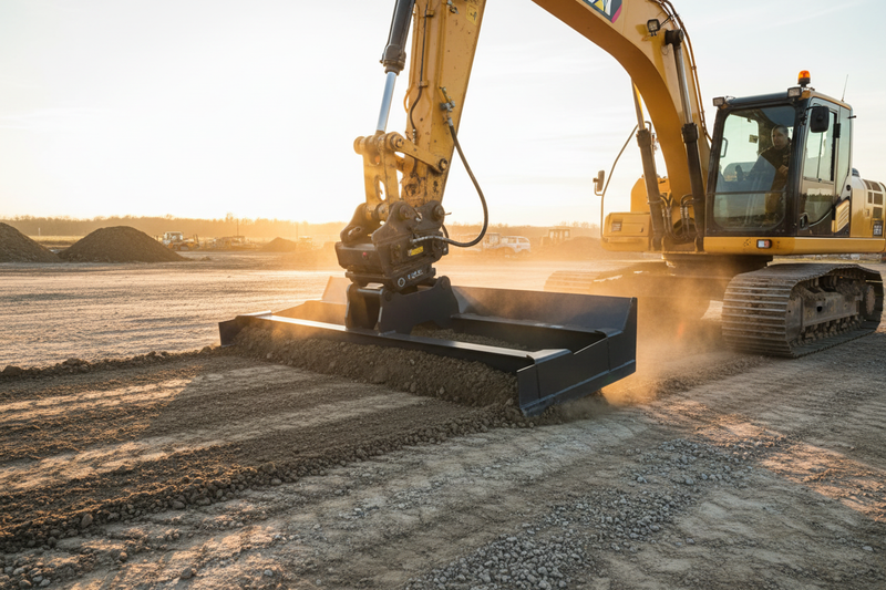 Load image into Gallery viewer, Excavator Grading Beam Attachment Land Leveling Blade 2-18 Ton EALITA E-LB
