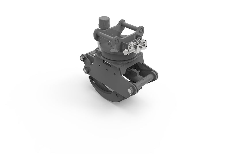 Indlæs billede i Gallery Viewer, 360 Degree Rotating Hydraulic Timber Grapple for Excavator, Forestry Log Grab with Hydraulic Rotator
