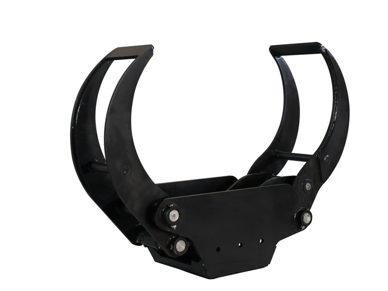Indlæs billede i Gallery Viewer, Hydraulic Forestry Timber Grapple for Excavator, Log Grab Attachment for 2-8 Ton, Reinforced Heavy Duty
