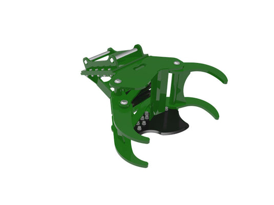 Hydraulic Tree Shear for Excavator, Dual Cylinder Replaceable Blade, 25cm Cutting Capacity, 2-6 Ton