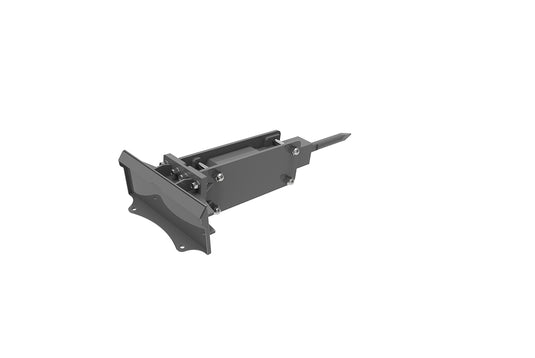 Mini Skid Steer Hydraulic Breaker Attachment - Heavy Duty Concrete Rock Asphalt Breaking Hammer