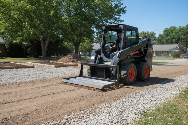 Chargez l'image dans la visionneuse de la galerie, Mini Skid Steer Leveling Bar - Heavy Duty Land Grading Attachment
