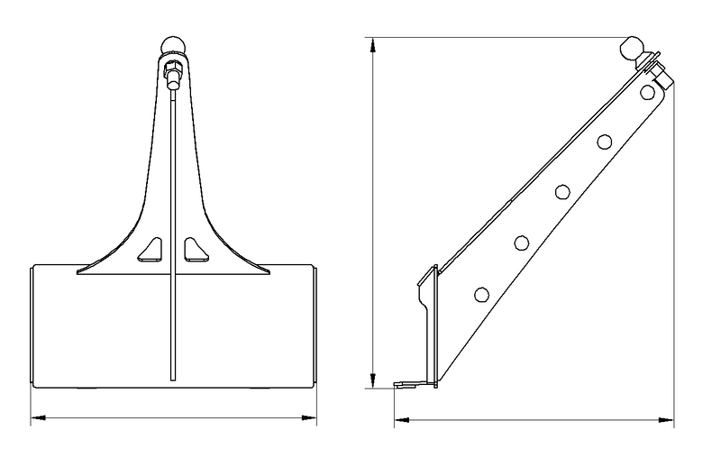 Load image into Gallery viewer, Mini Skid Steer Lifting Jib Attachment 400kg Capacity MP600

