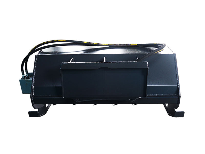 Load image into Gallery viewer, Mini Skid Steer 44'' Hydraulic Rototiller, Rotary Tiller Attachments
