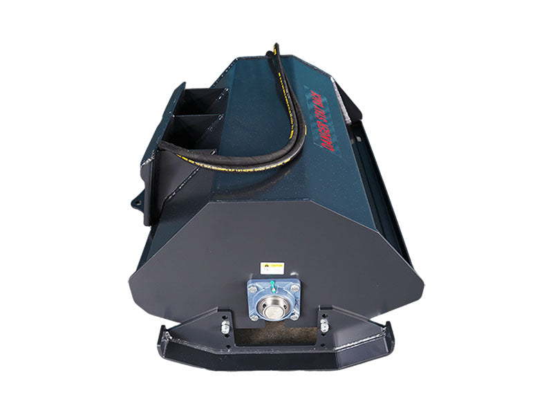 Load image into Gallery viewer, Mini Skid Steer 44'' Hydraulic Rototiller, Rotary Tiller Attachments
