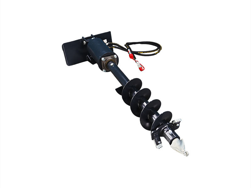 Load image into Gallery viewer, Mini Skid Steer Hydraulic Auger Attachment - 9 Inch Planetary Drive Post Hole Digger
