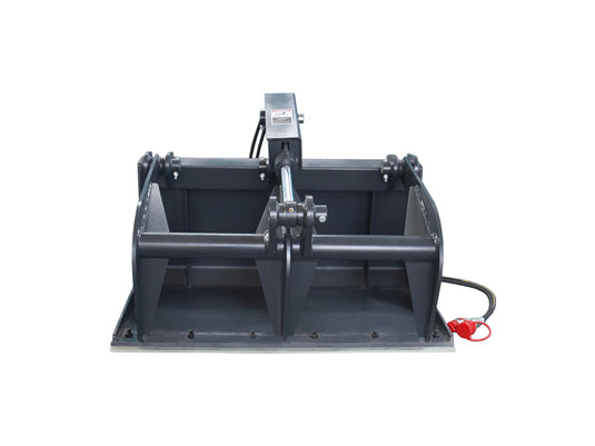 Mini Skid Steer Grapple Bucket Attachment - 36 Inch Heavy Duty Brush Rock Log Handler