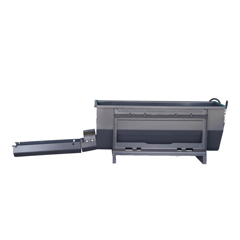 Indlæs billede i Gallery Viewer, Skid Steer Auger Bucket, Mix and Dispense Concrete, Feed, and Agricultural Grains, 68.5 Inch
