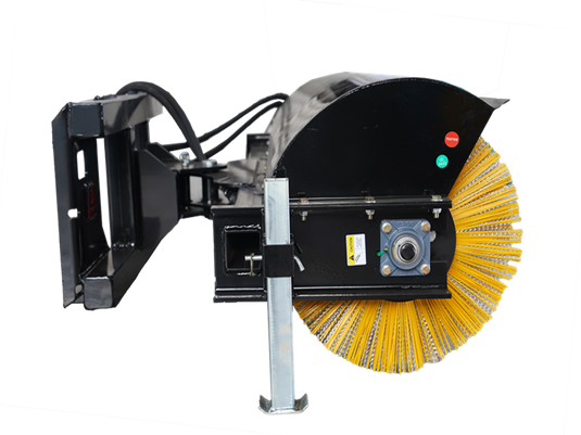 72" Wide Skid Steer Angle Rotary Broom,Sweepster