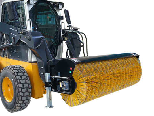 72" Wide Skid Steer Angle Rotary Broom,Sweepster