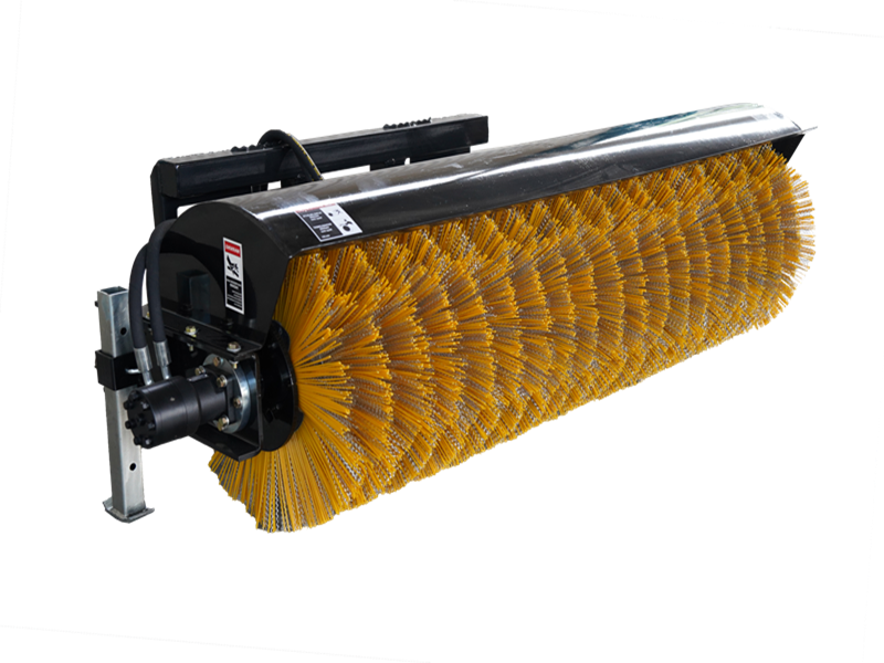 Load image into Gallery viewer, 72" Wide Skid Steer Angle Rotary Broom,Sweepster
