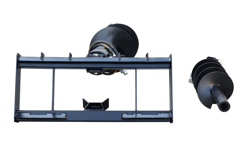 Indlæs billede i Gallery Viewer, Skid Steer Hydraulic Earth Auger Drive Attachment Planetary Gear Single Double Bit S-AG23
