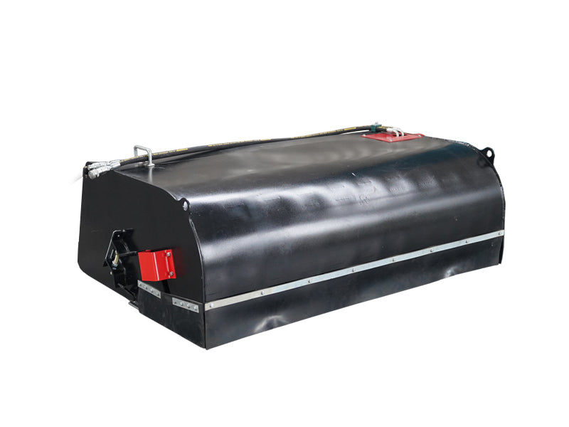 Load image into Gallery viewer, Skid Steer Hydraulic Box Broom Sweeper Bucket Bidirectional 72 83 Inch Quick Change Brush S-BB
