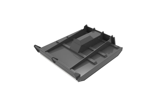 Direct Drive Skid Steer Brush Cutter Attachment, High Flow Heavy Duty Brush Mower for Land Clearing