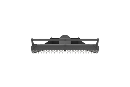 Direct Drive Skid Steer Brush Cutter Attachment, High Flow Heavy Duty Brush Mower for Land Clearing