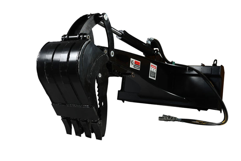 Load image into Gallery viewer, Skid Steer Backhoe Attachment with Thumb, Universal Quick Attach, 9 to 24 Inch Bucket
