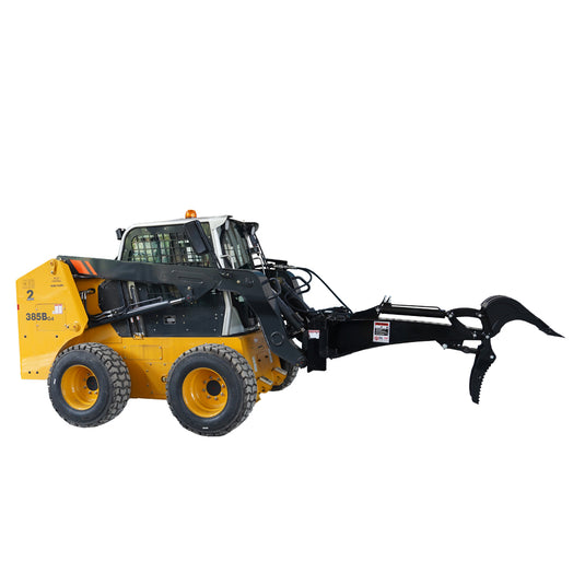 Skid Steer Backhoe Attachment with Thumb, Universal Quick Attach, 9 to 24 Inch Bucket