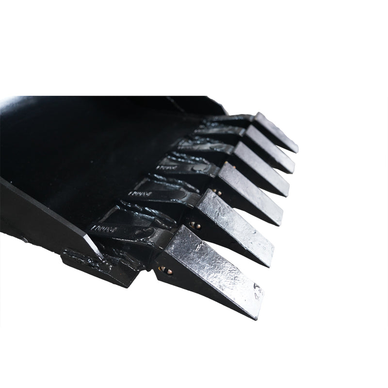 Load image into Gallery viewer, 10 and 24 Inch Skid Steer Backhoe Bucket Heavy Duty Replacement Digging Bucket for Trenching and Excavating
