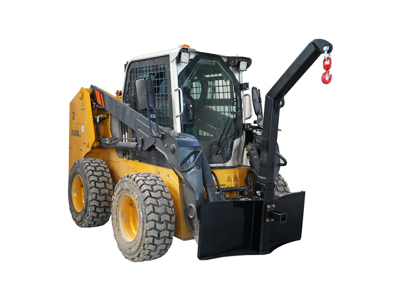 Indlæs billede i Gallery Viewer, Skid Steer Lifting Jib Attachment 1500kg Heavy Duty Crane Arm
